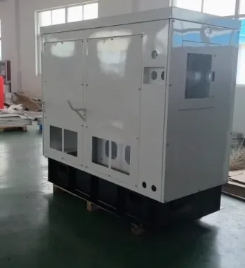 Finished HVAC electrical control box enclosure