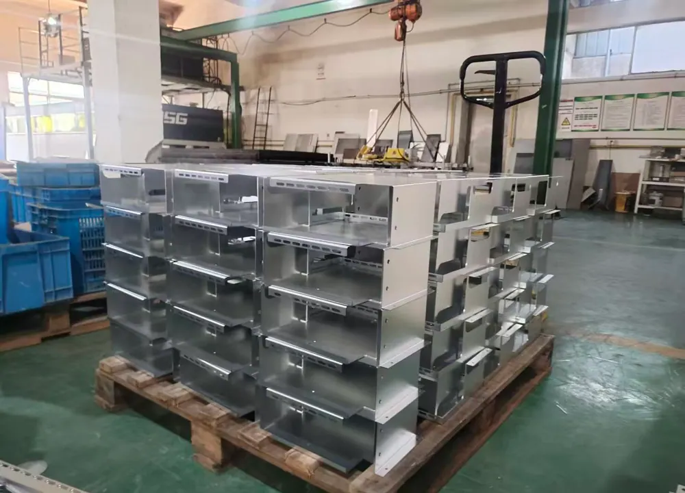 Batch of SUS304 electrical distribution box bodies for France
