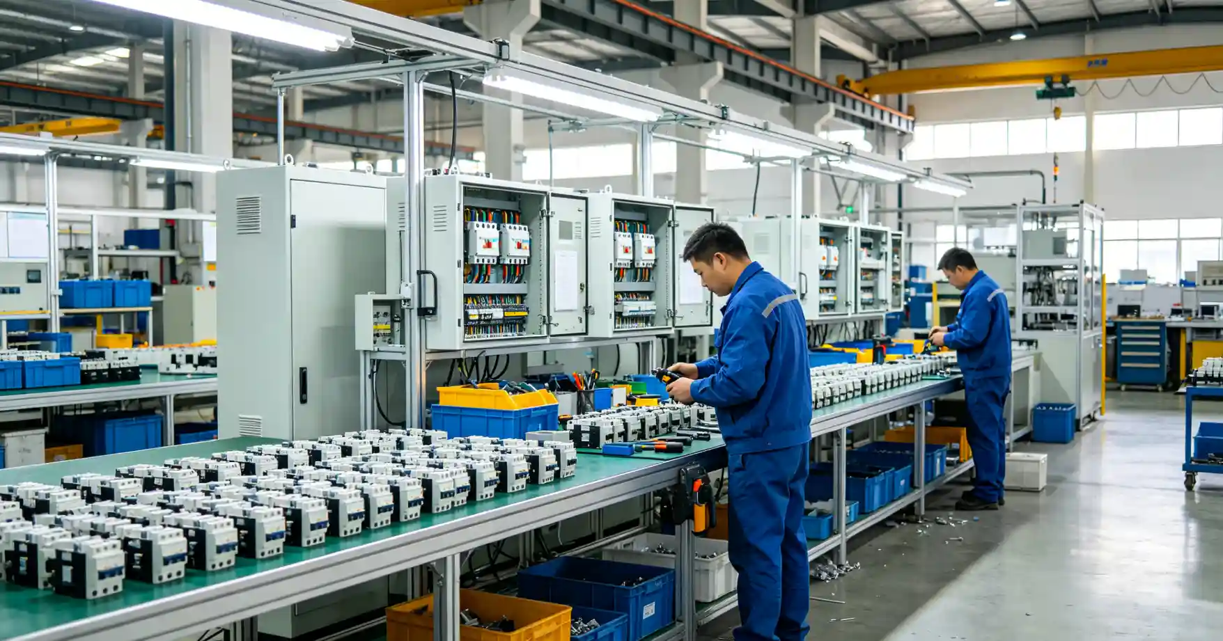 Assembly operations at Fulei Metal factory