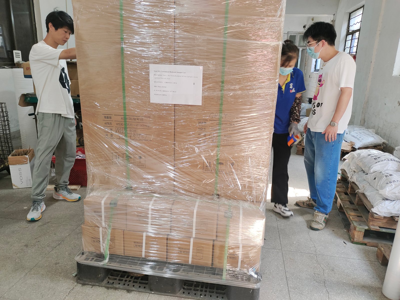 Cart export packaging