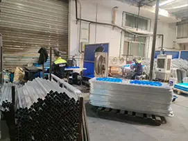 aluminum fence bulk welding=