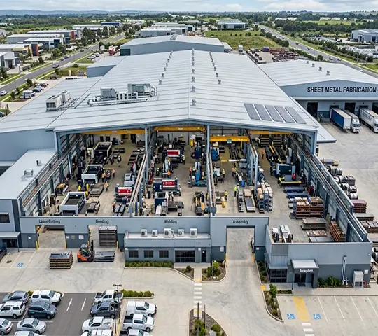 Fulei Metal sheet metal fabrication factory floor