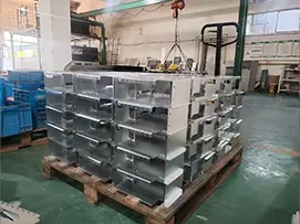 custom industrial automation enclosure sheet metal cabinet with powder coating