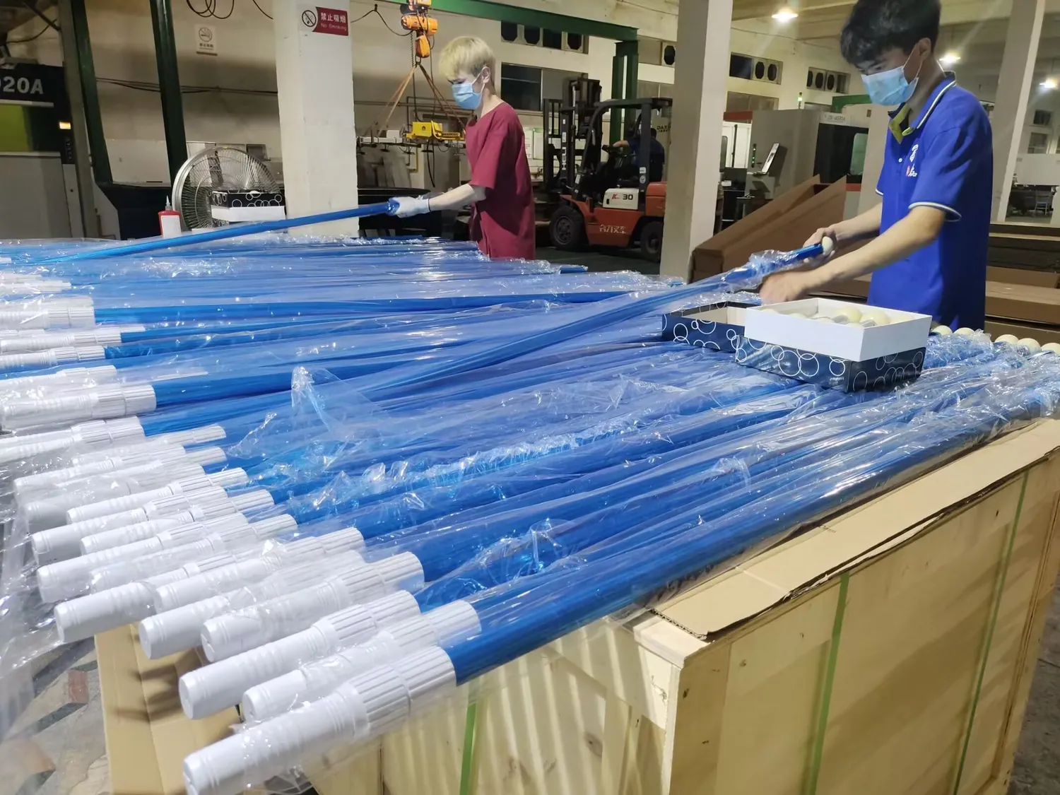 Pre shipment accessory packing inspection for finished custom sheet metal assemblies