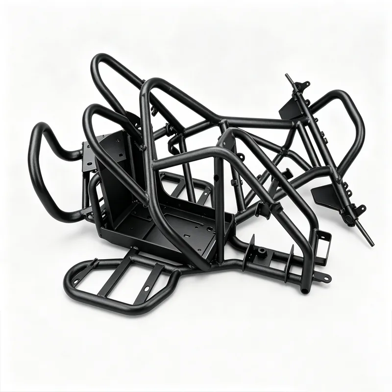 Custom go-kart chassis frame